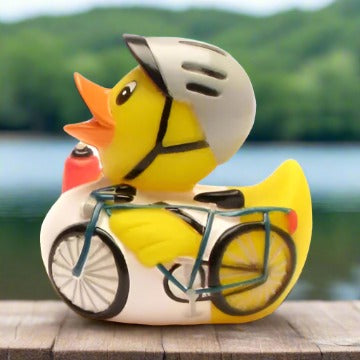 Cyclist Rubber Duck