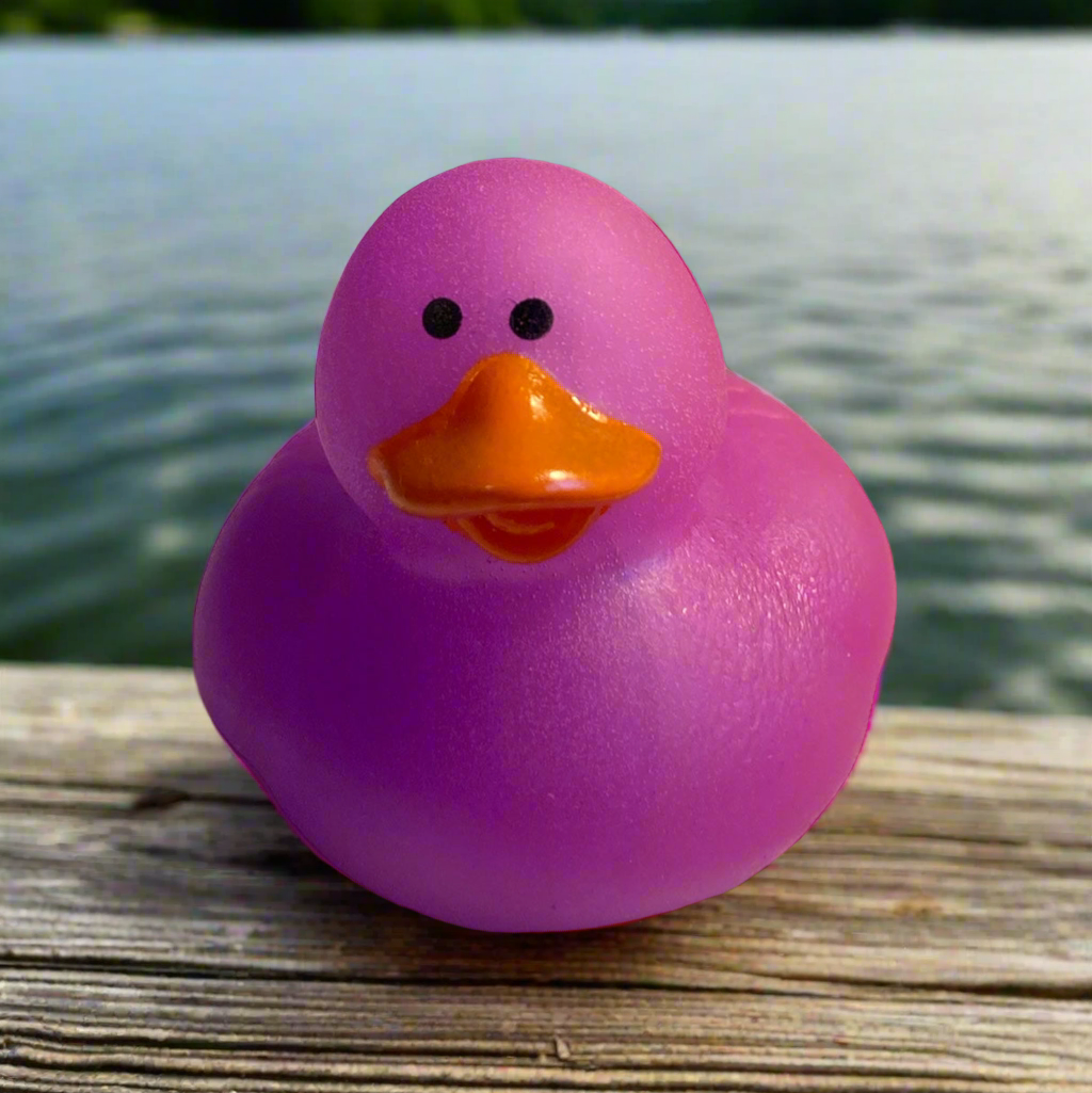 Color Changing Pink Rubber Duck