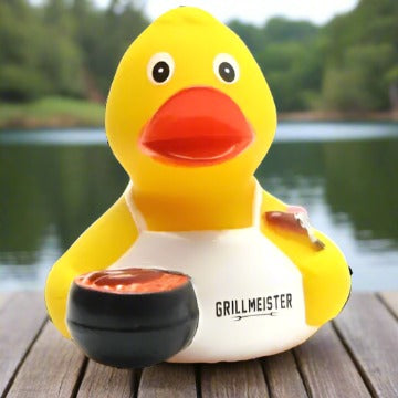 Grill Master Rubber Duck