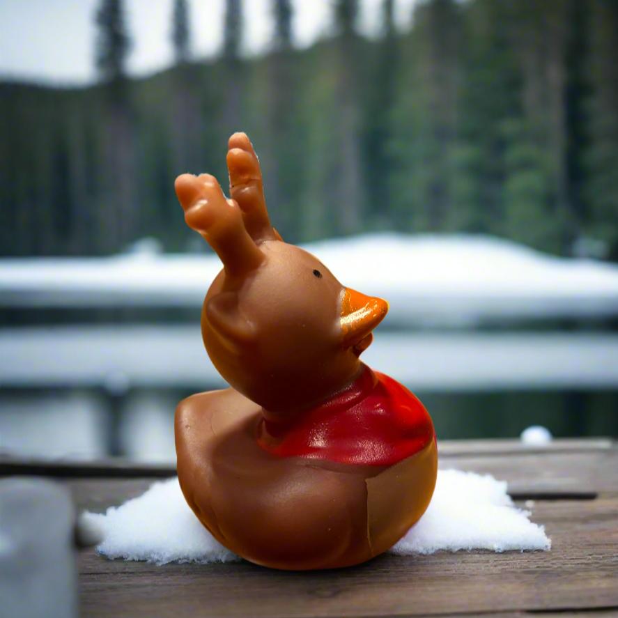 Christmas Reindeer Rubber Duck