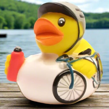 Cyclist Rubber Duck