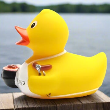 Grill Master Rubber Duck