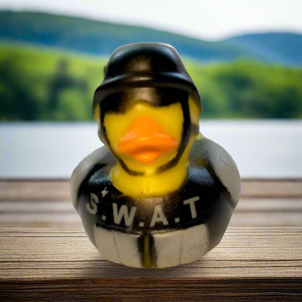 Officer SWAT Rubber Duck