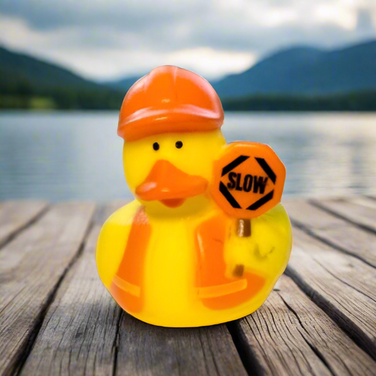 Construction Road Crew Rubber Duck