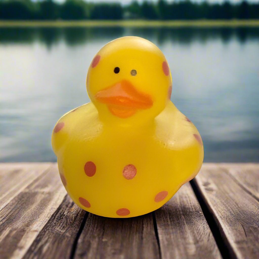 Poke A Dot Yellow Rubber Duck