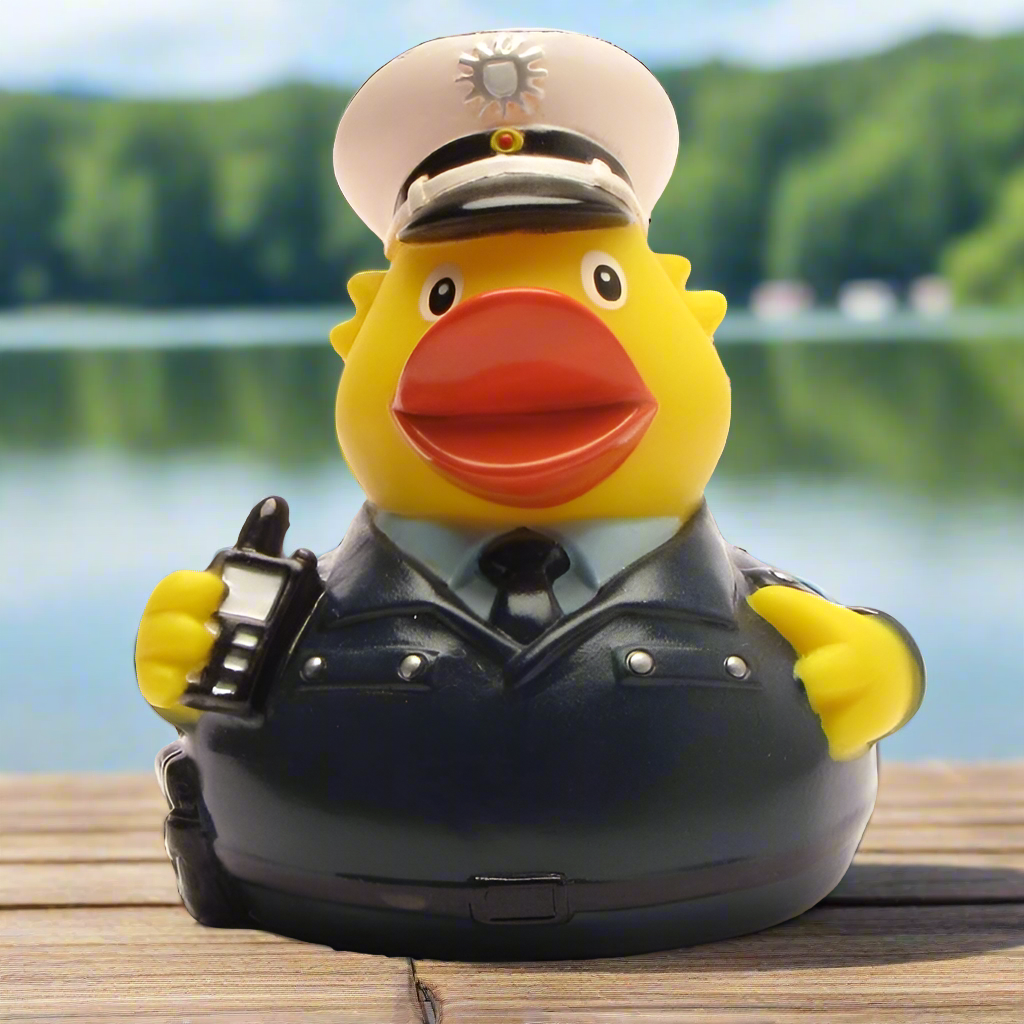 Police Officer Rubber Duck