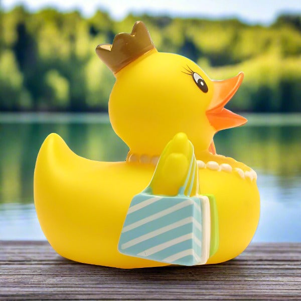 Shopaholic Queen Rubber Duck