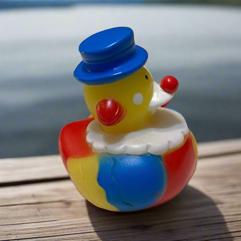 Circus Clown Rubber Duck