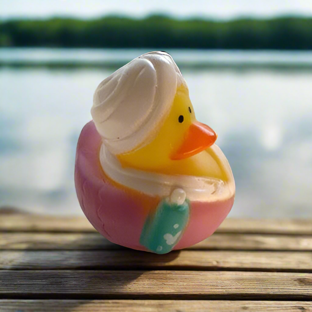 Bath Time Mama Rubber Duck