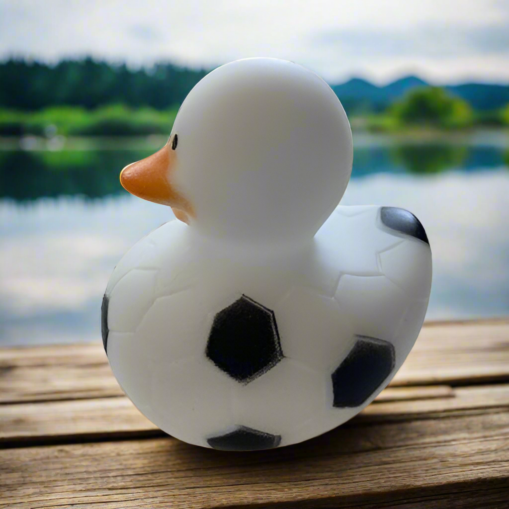 Soccer Rubber Duck