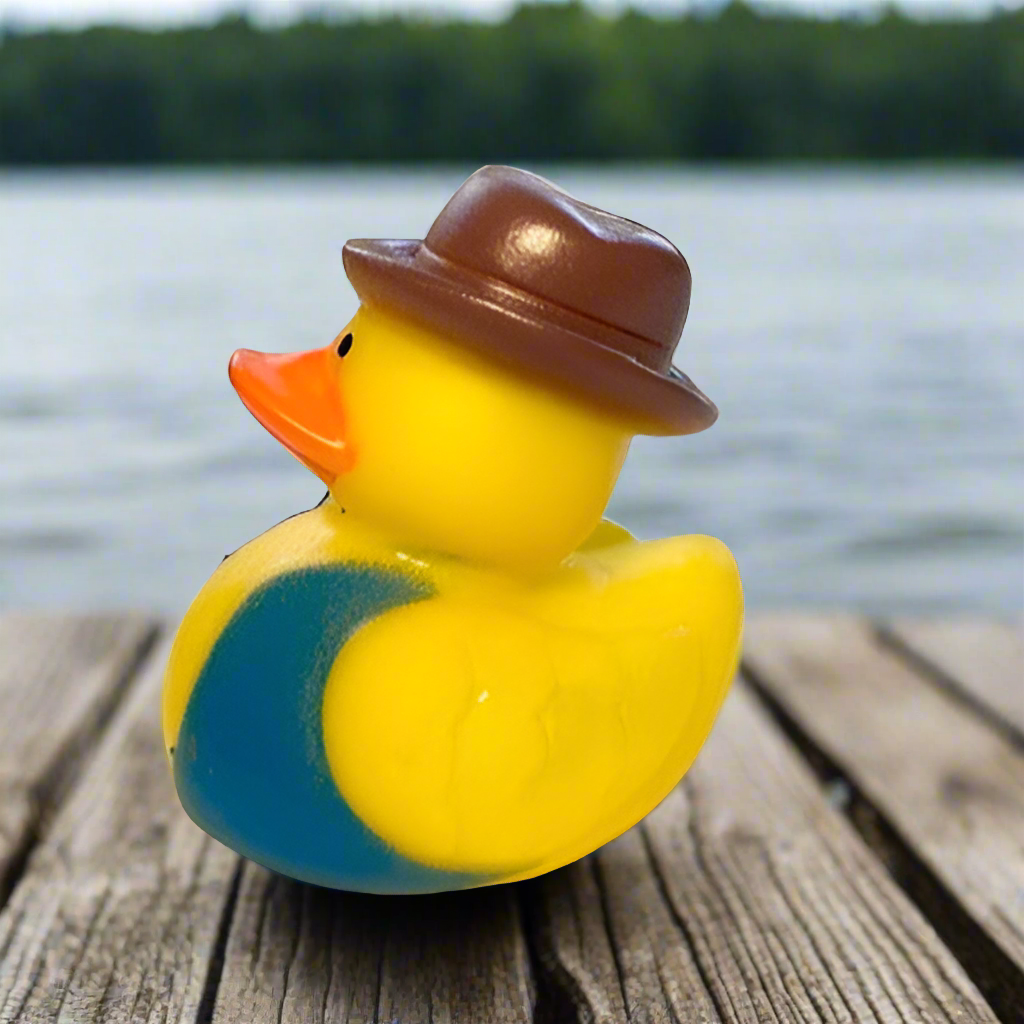 Cowboy Wyatt Earp Rubber Duck