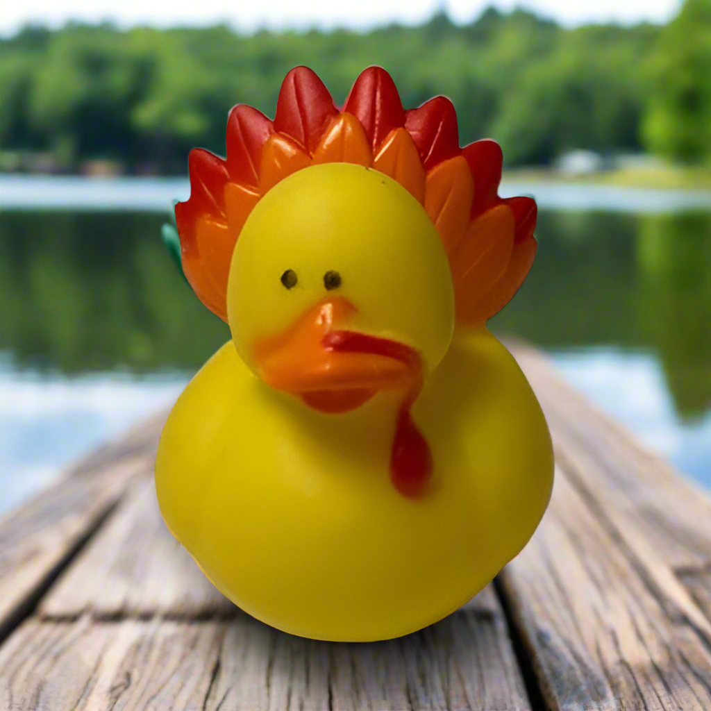 Thanksgiving Turkey Rubber Duck