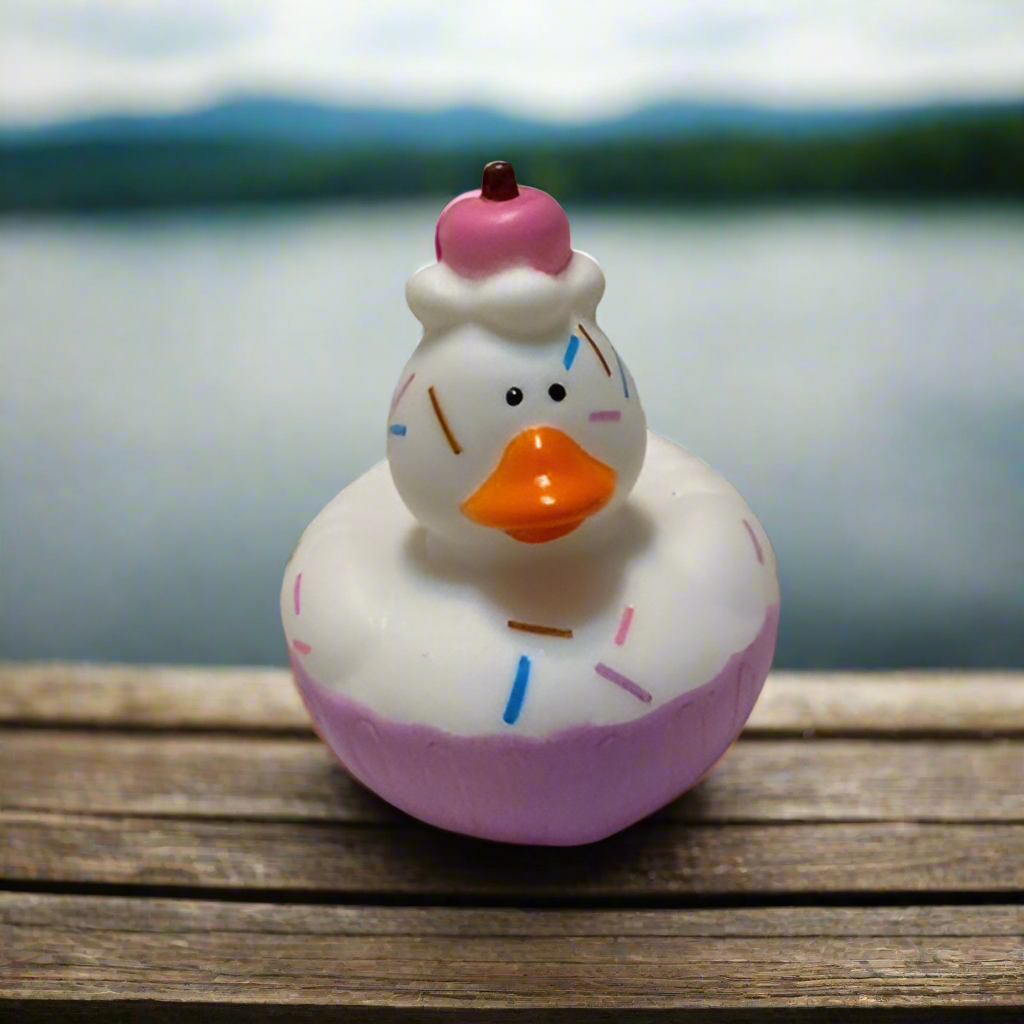 Cupcake Rubber Duck