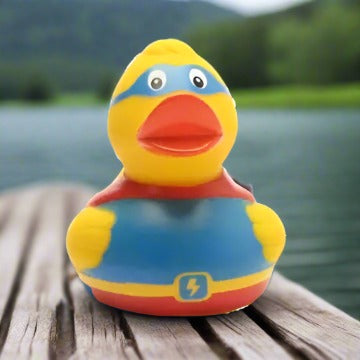 Super Hero Rubber Duck