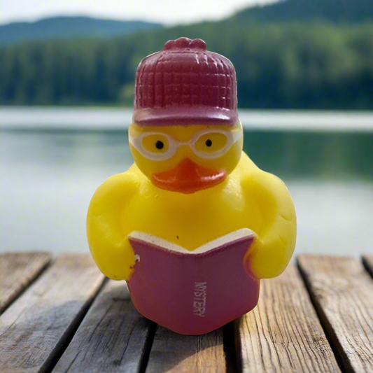 Book Club Mystery Novel Rubber Duck