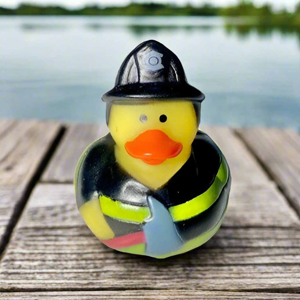 Firefighter Chief Rubber Duck