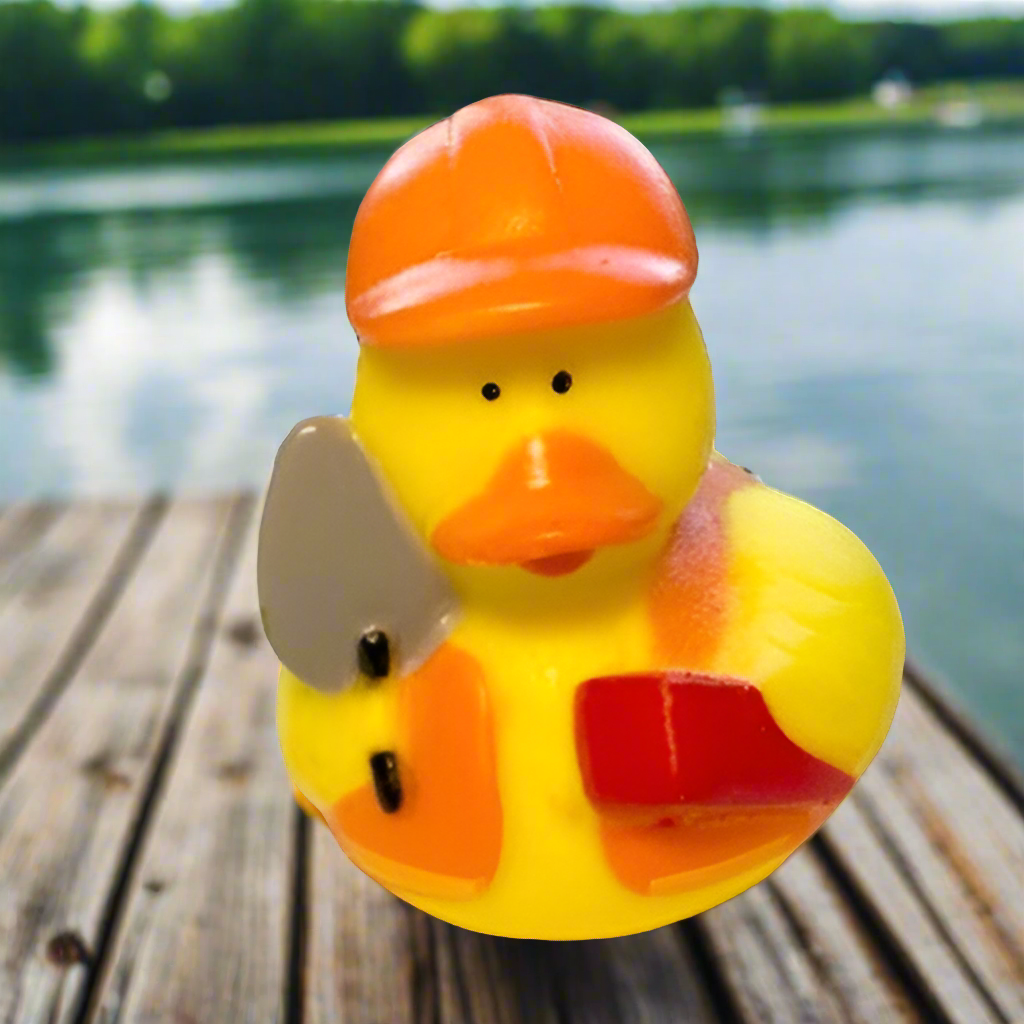 Construction Hard Hat Rubber Duck