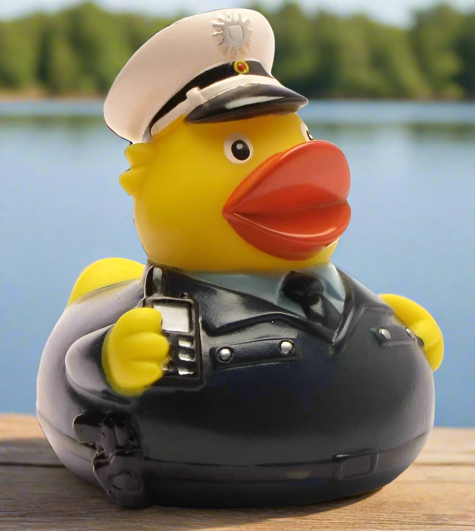 Police Officer Rubber Duck