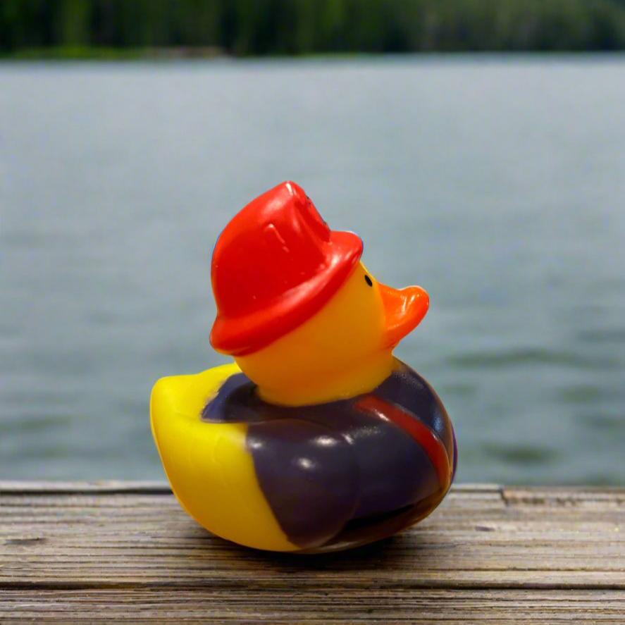 Firefighter Big Red Rubber Duck