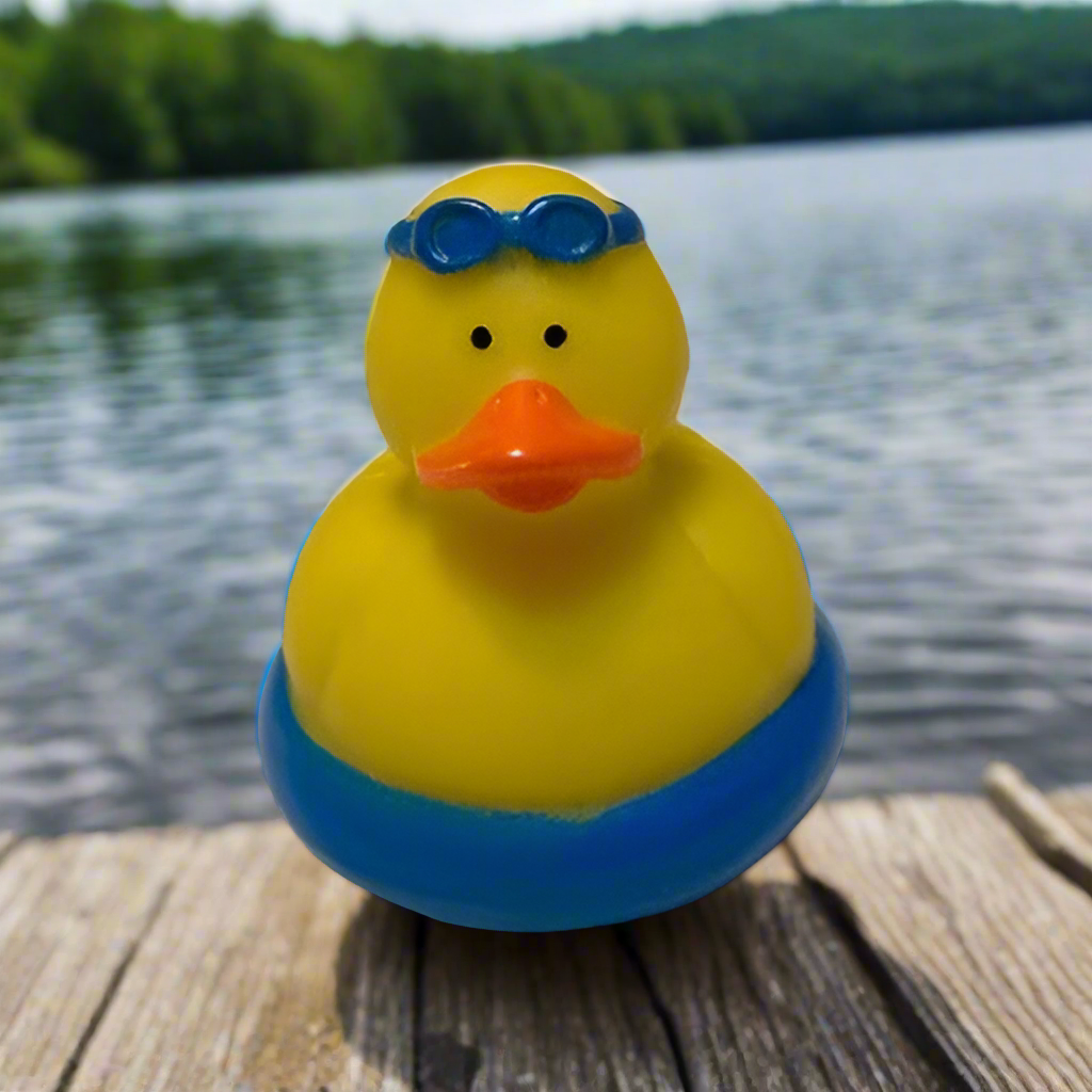 Inner Tube Blue Rubber Duck