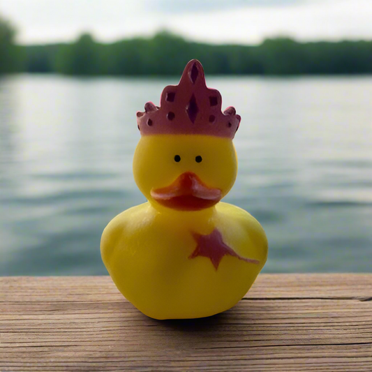 Princess Pink Rubber Duck