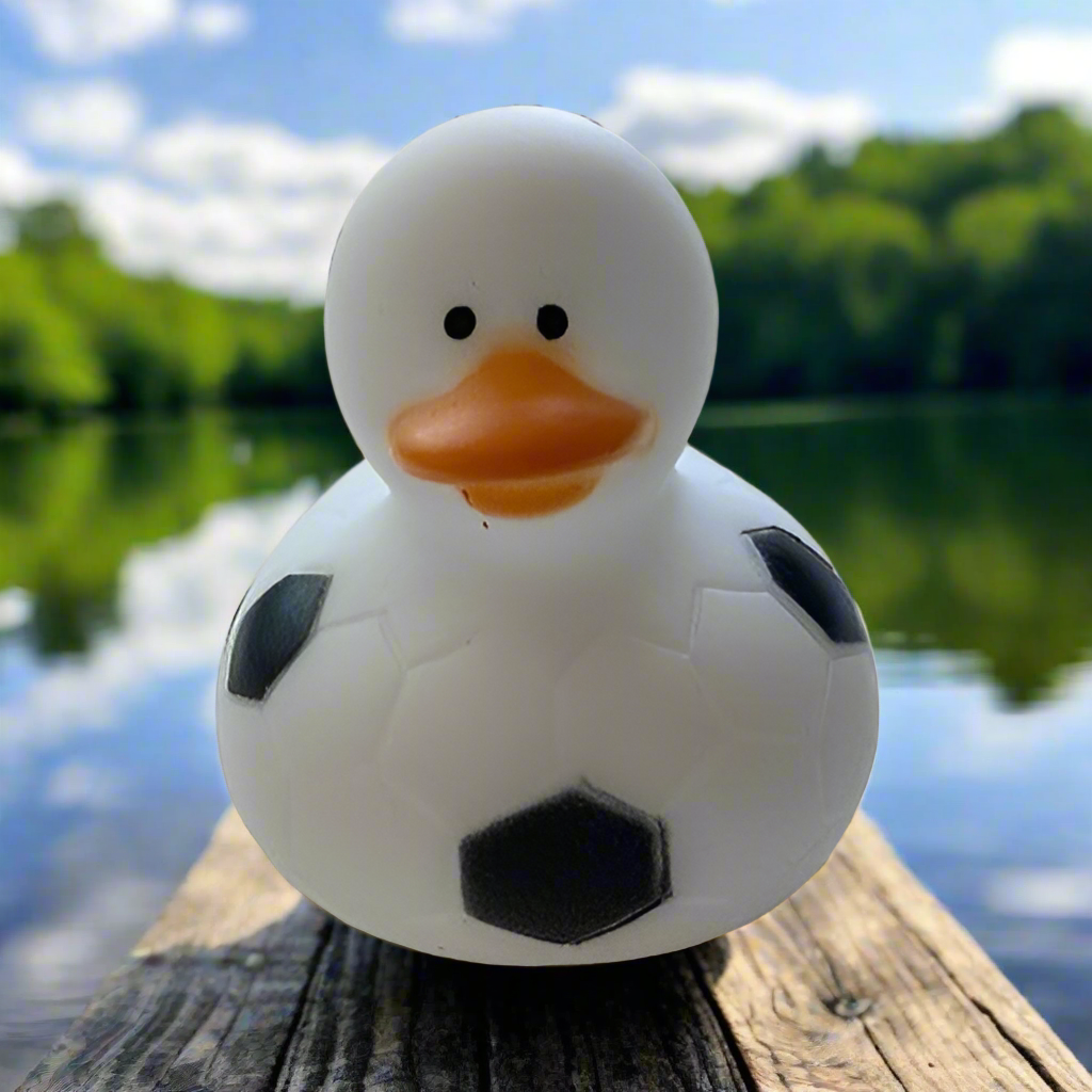 Soccer Rubber Duck