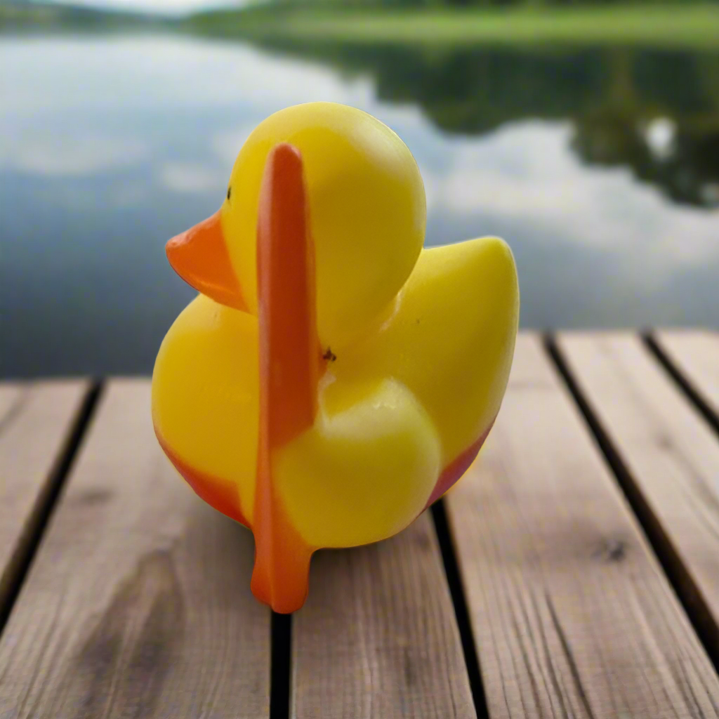 Surfer Hang Ten Rubber Duck