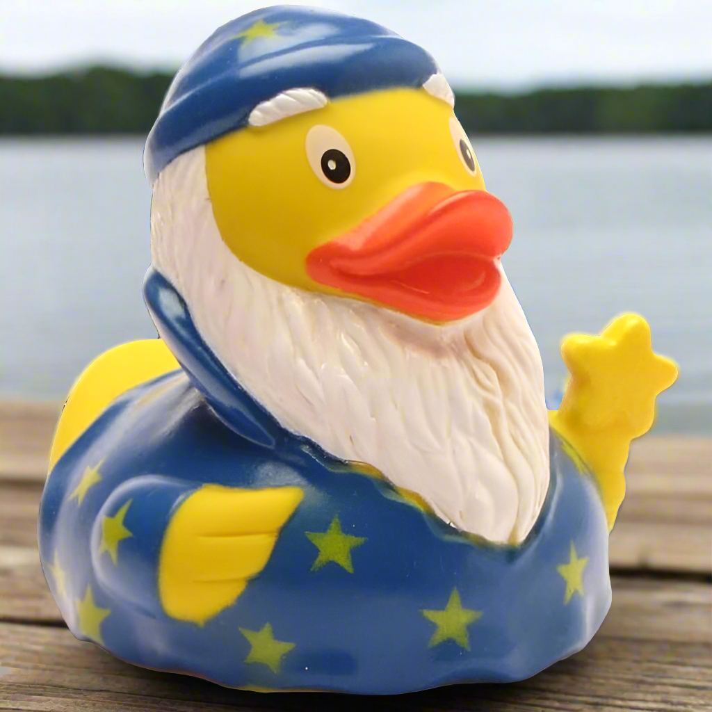 Wizard Duckledore Rubber Duck