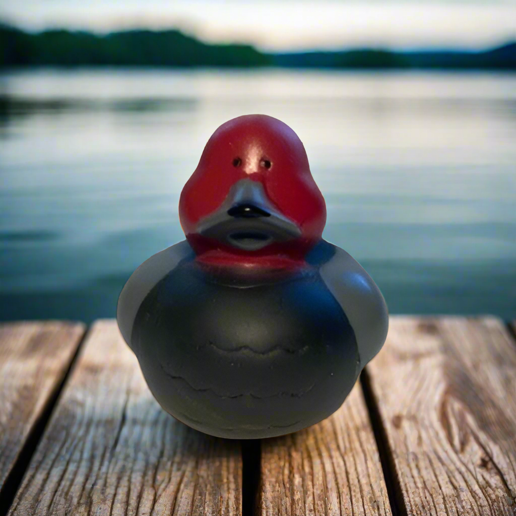 Redhead Rubber Duck