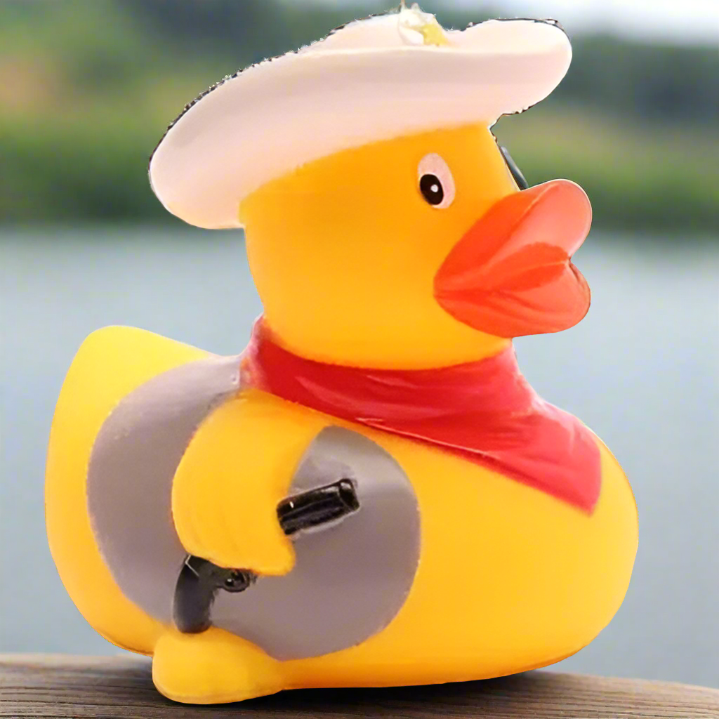 Cowboy Rubber Duck