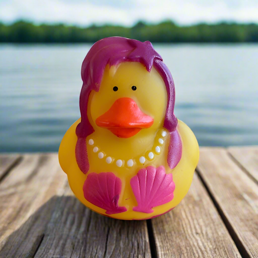 Mermaid Bubbles Rubber Duck