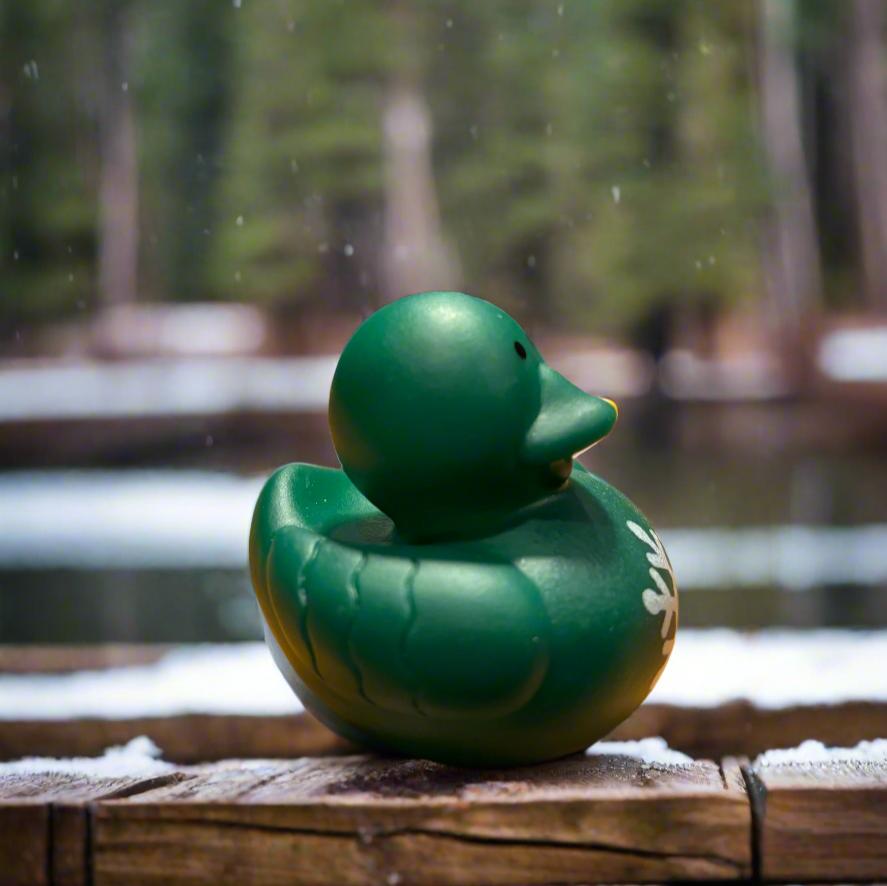 Christmas All Green Rubber Duck