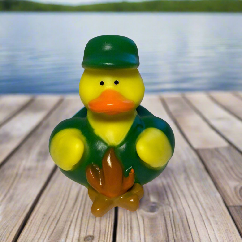 Camping Fire Rubber Duck