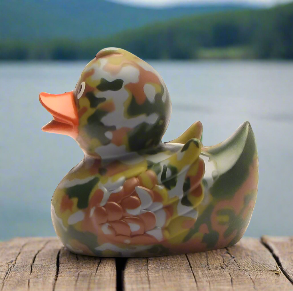 Camouflage Rubber Duck