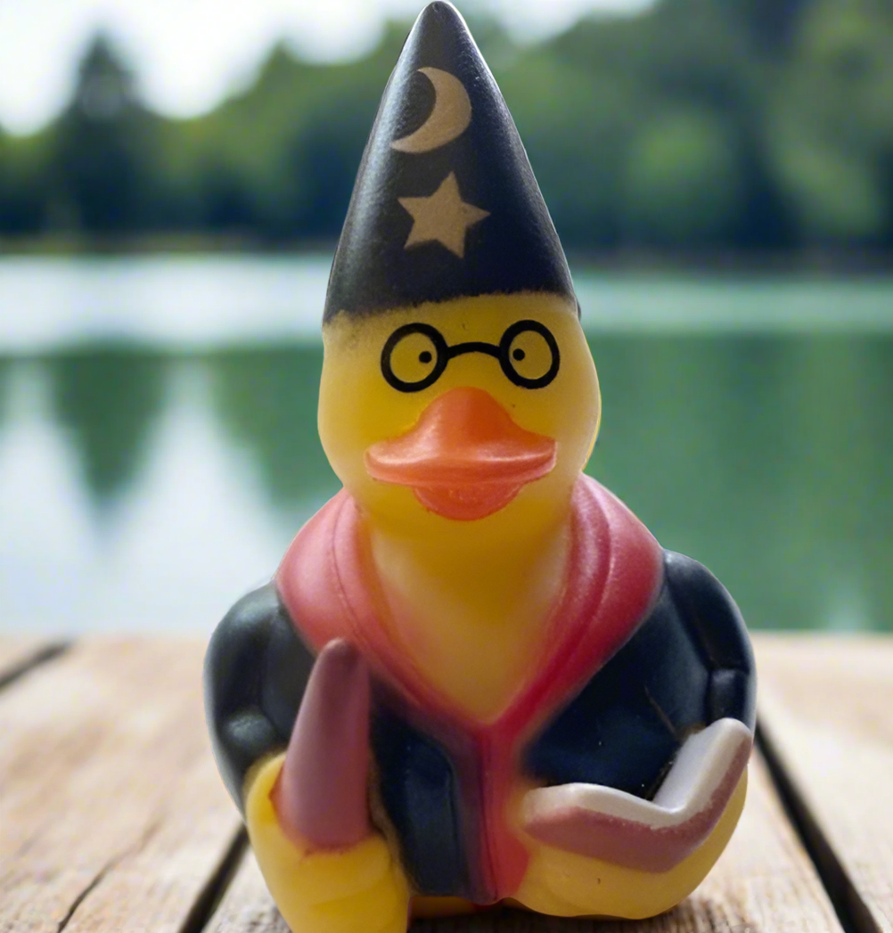 Wizard Rubber Duck