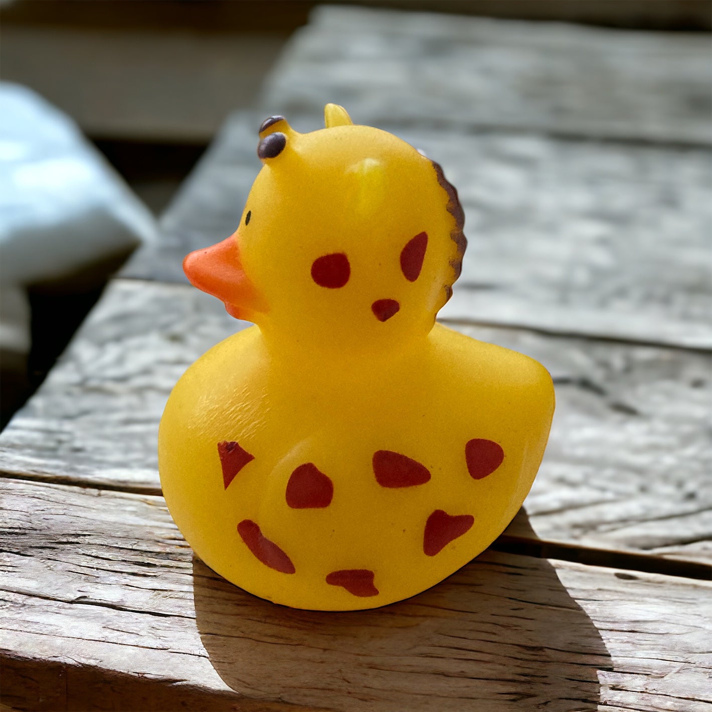 Giraffe Rubber Duck – Duck of the Month