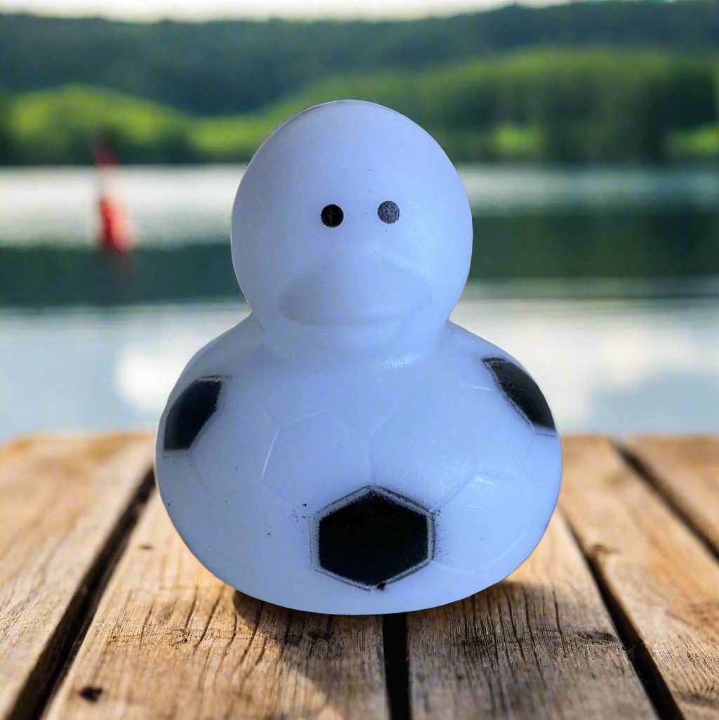 Soccer Rubber Duck