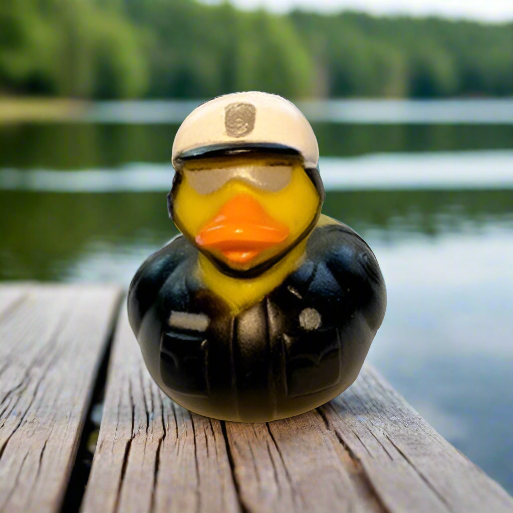 Officer Patrol Rubber Duck