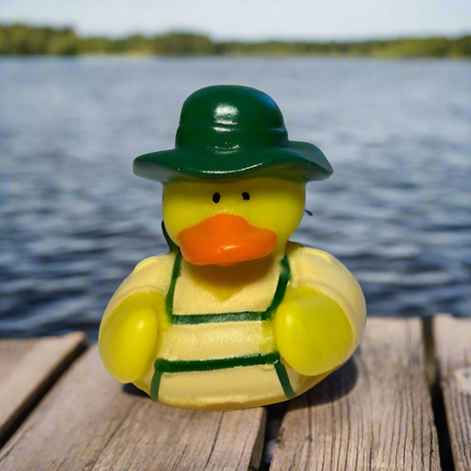 Camping Hiker Rubber Duck