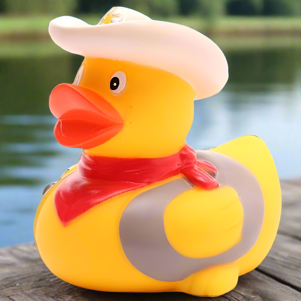 Cowboy Rubber Duck