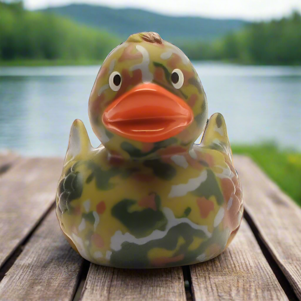 Camouflage Rubber Duck