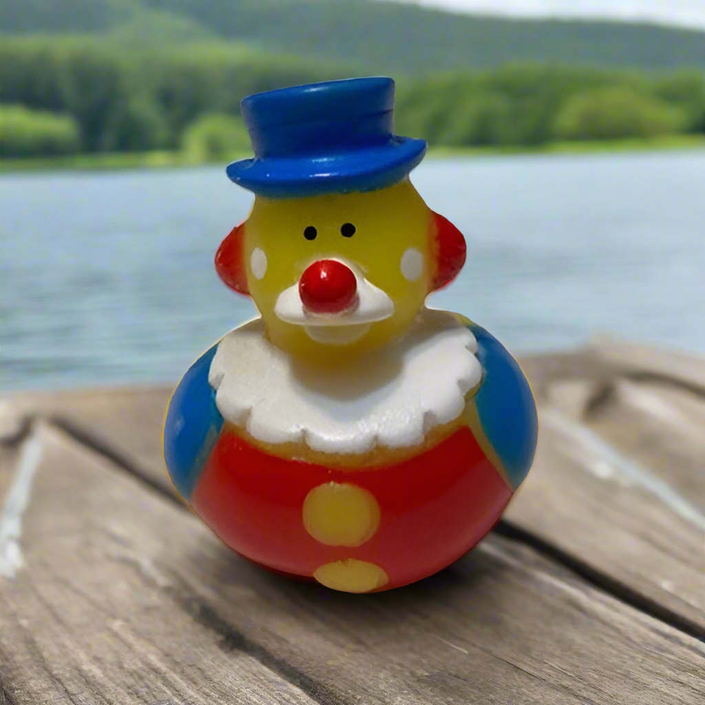 Circus Clown Rubber Duck