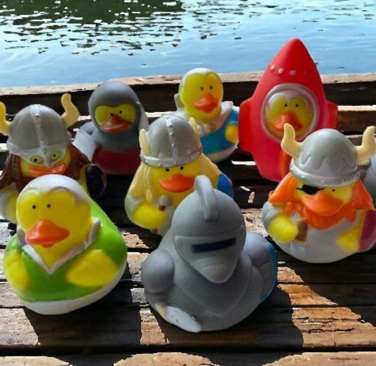 Bulk Rubber Ducks - Cruise Ducks - Huge Variety - Rubber Ducky - Ducks - Bathtime FUN - NO DUPLICATES