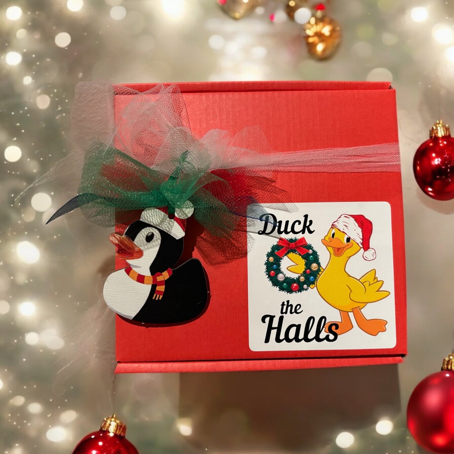 Duck the Halls Gift Box