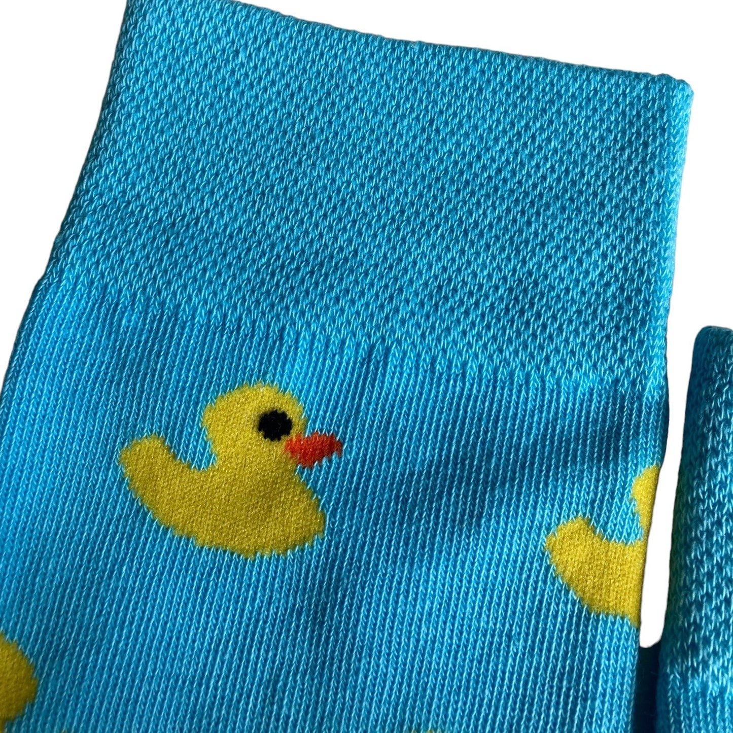 Rubber Duck Socks Bath Tub Adult size US 6-10