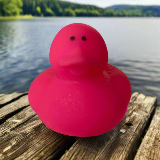 Just Pink Rubber Duck