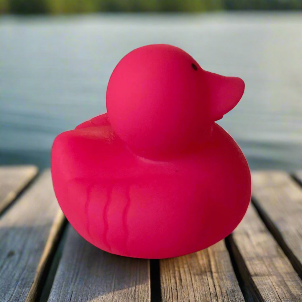 Just Pink Rubber Duck