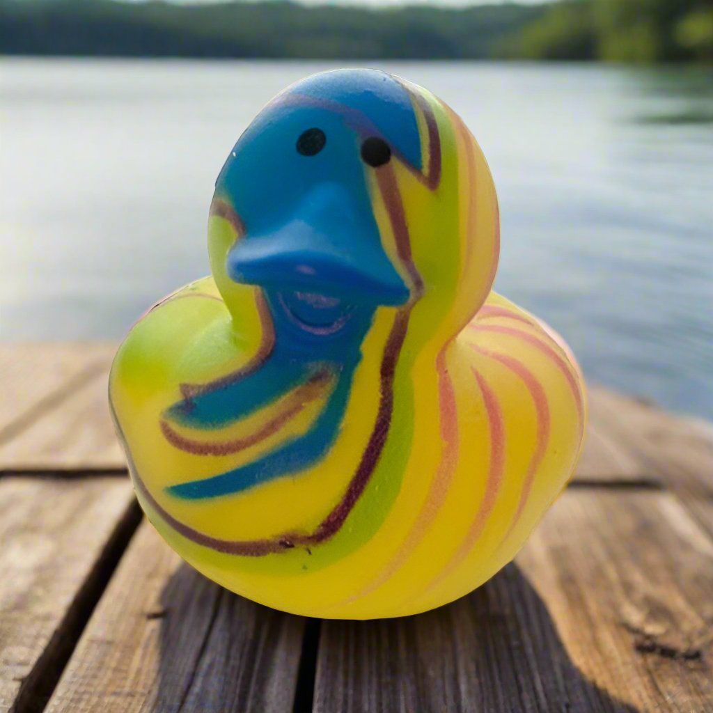 Tie Dye Rubber Duck