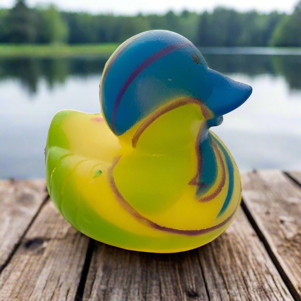 Tie Dye Rubber Duck