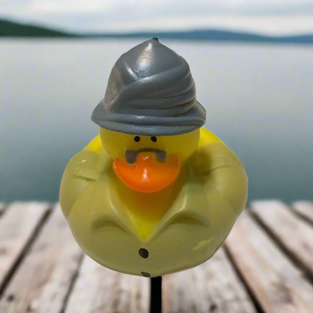 Safari Guide Rubber Duck